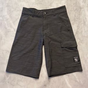Vans Vanphibian Shorts. Boys 10. Grey stripe